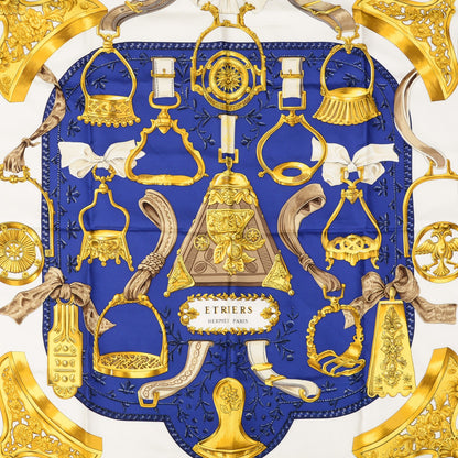Hermes Silk Etriers Scarf 90 1 of 6