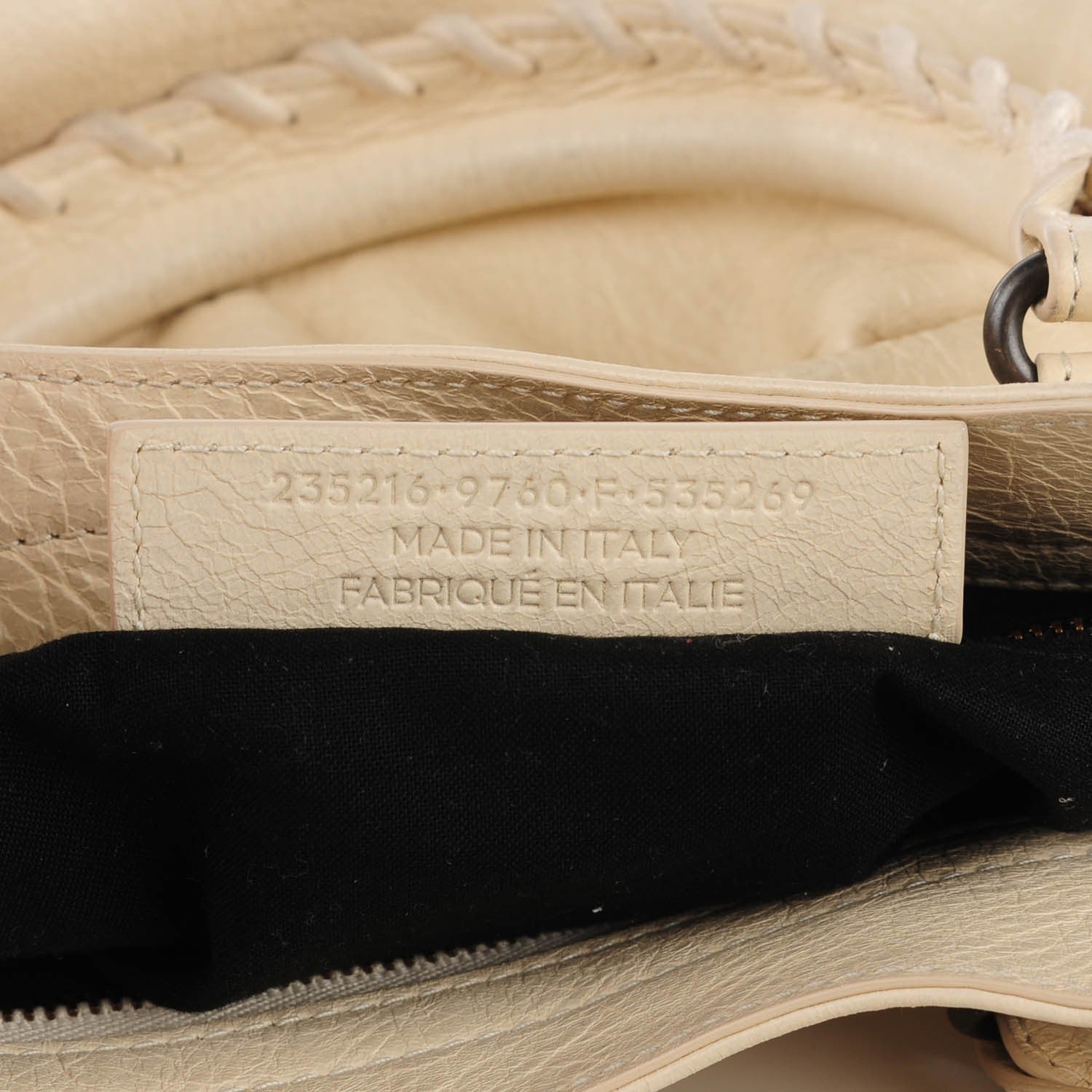 Balenciaga Agneau Classic Hardware Velo Blanc Creme Light Craie 9 of 11