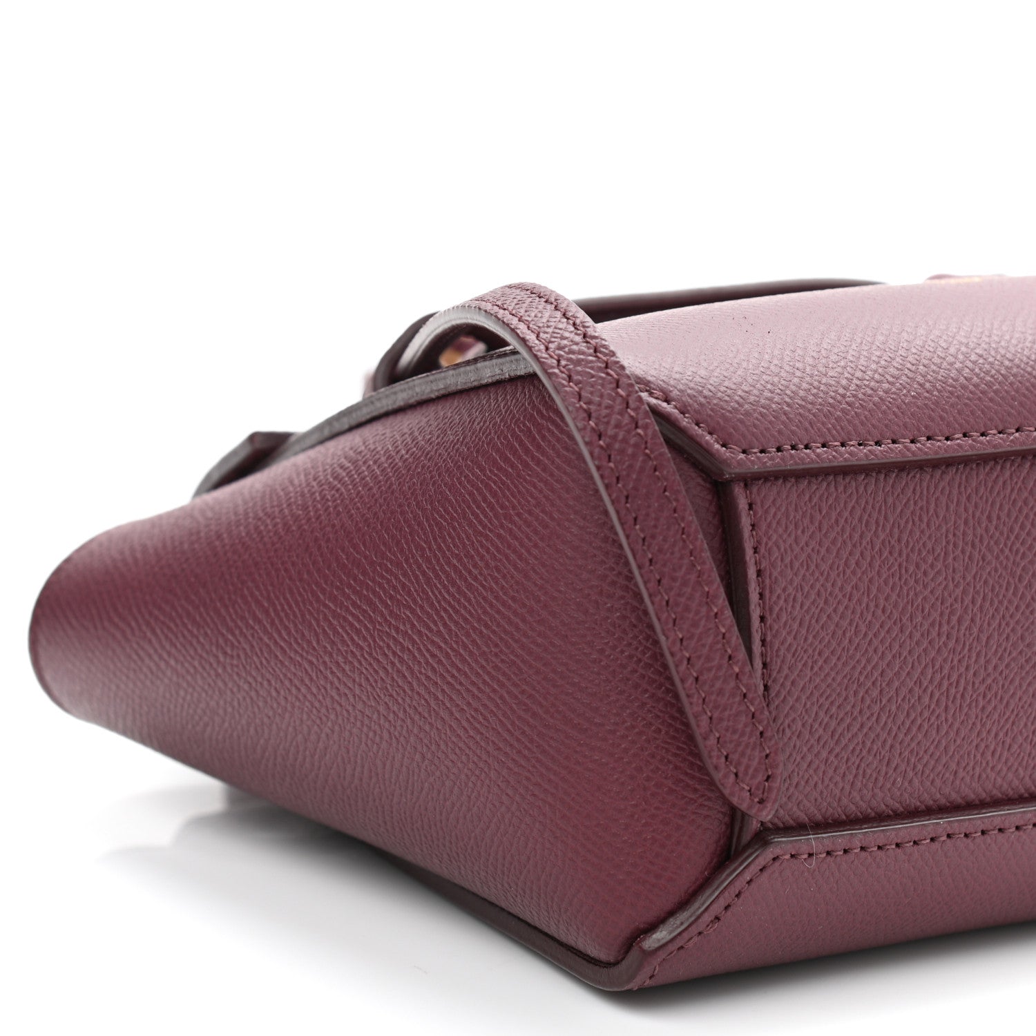 Celine Grained Calfskin Pico Belt Bag Acai 8 of 9