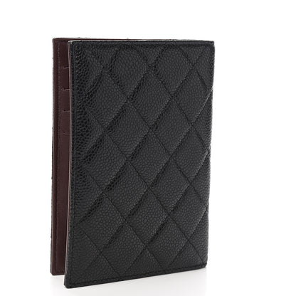 Chanel Caviar Quilted Passport Holder Black 2 of 7