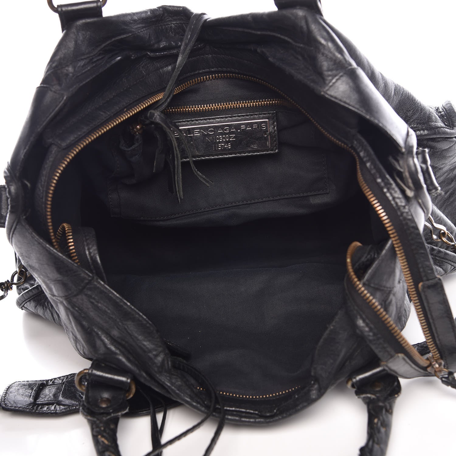 Balenciaga Agneau Classic Hardware City Black 6 of 23