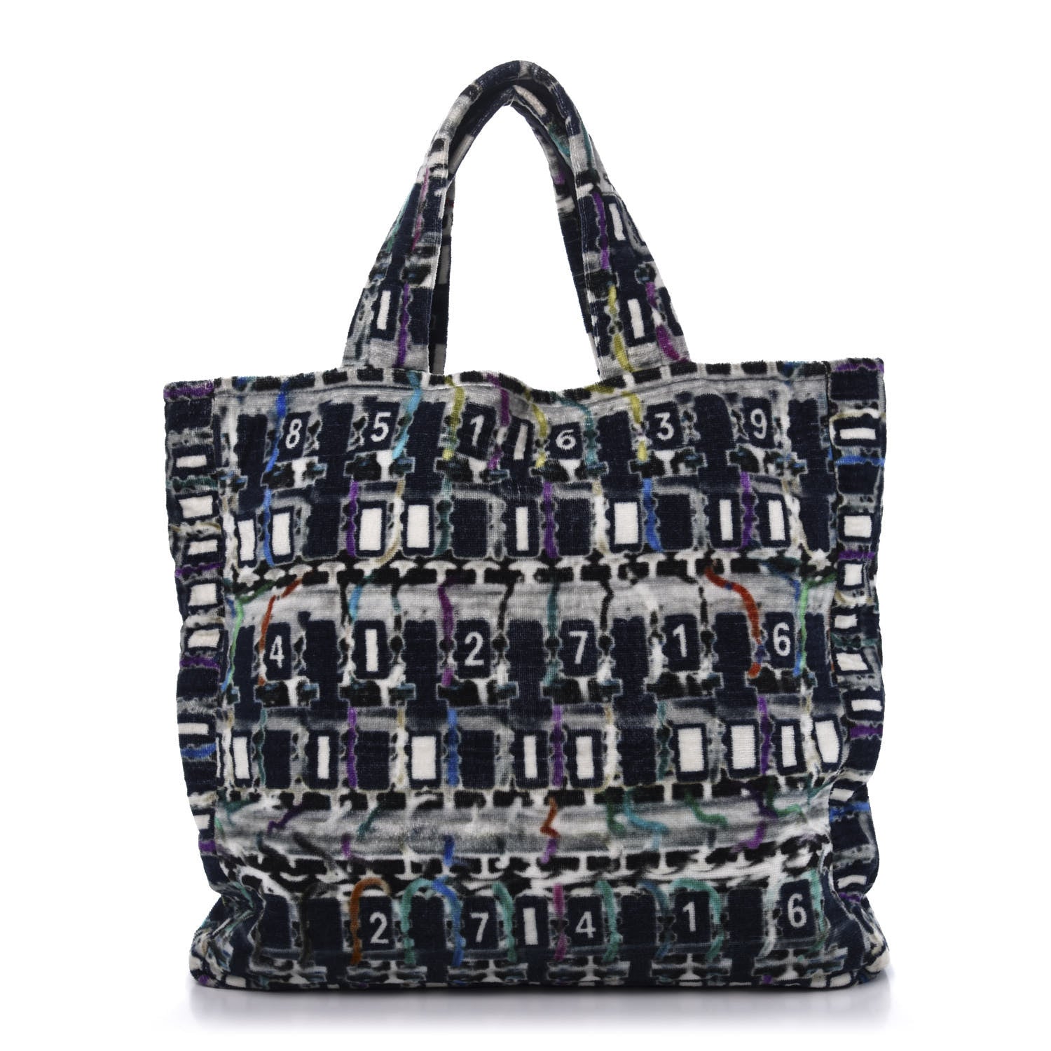 Chanel Terry Cotton Beach Tote Towel Set Multicolor 3 of 14