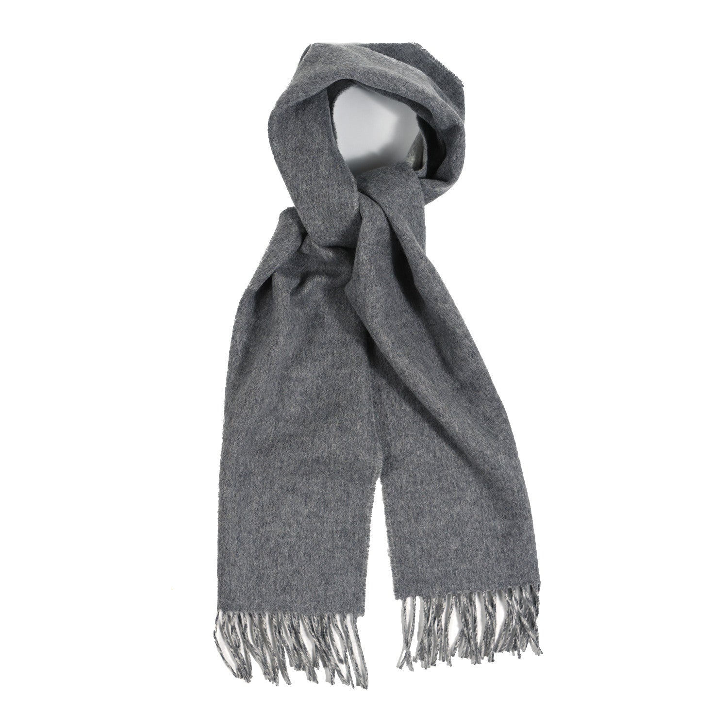 Hermes Cashmere Fringe Scarf 1 of 4