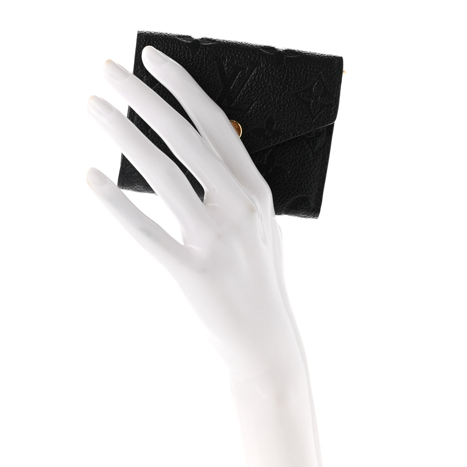 Louis Vuitton Empreinte Victorine Wallet Black 2 of 6
