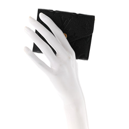 Louis Vuitton Empreinte Victorine Wallet Black 2 of 6