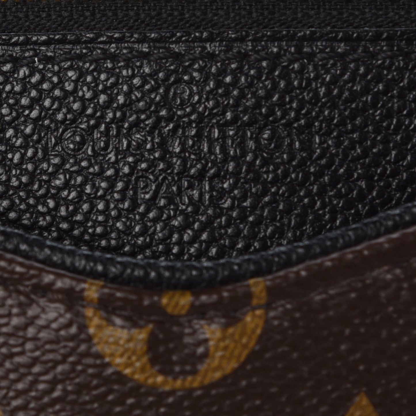 Monogram Pallas Clutch Black