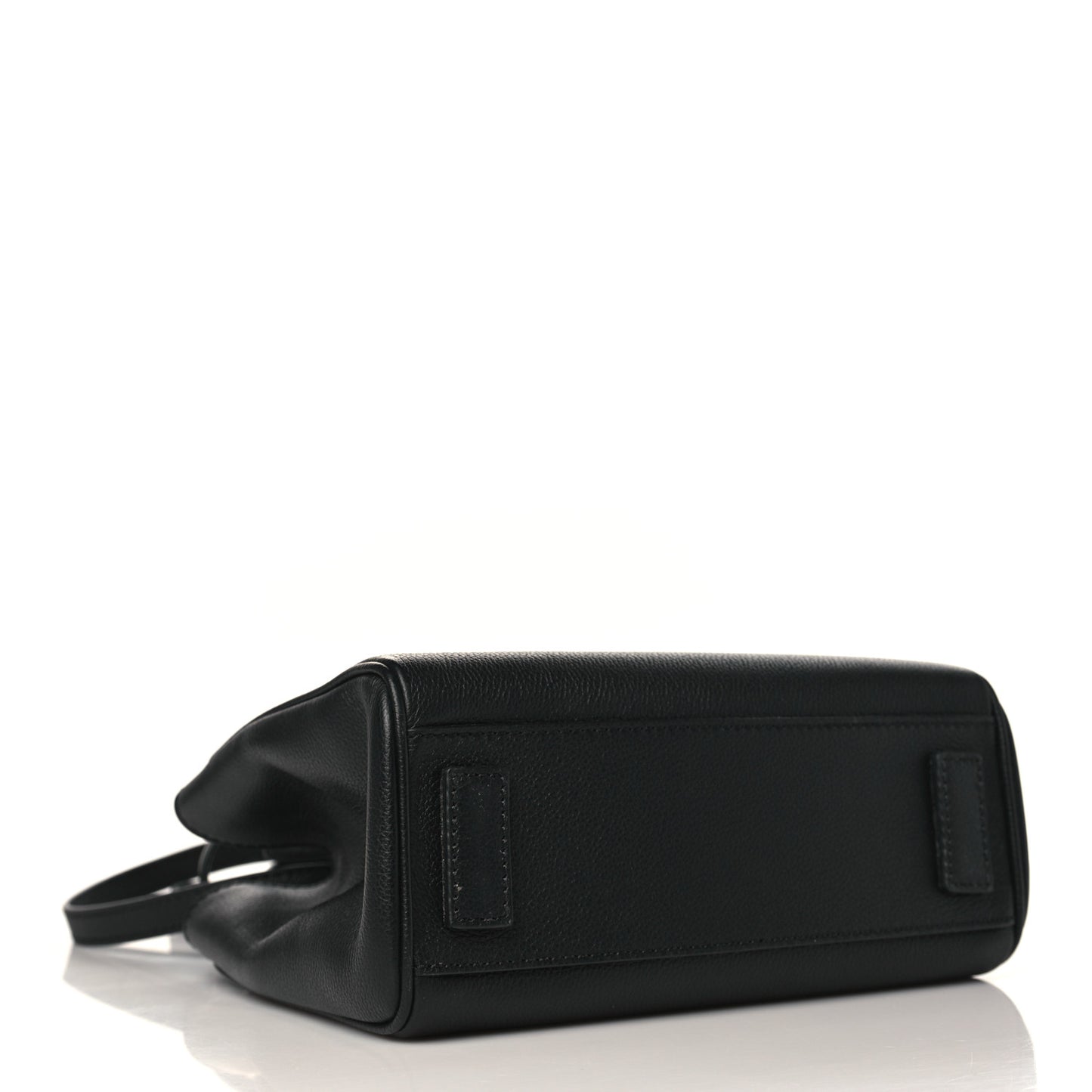 Grained Calfskin Small La Medusa Tote Bag Black
