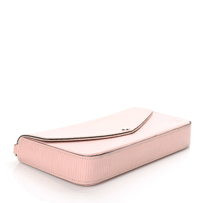 Louis Vuitton Epi Pochette Felicie Rose Ballerine 4 of 9