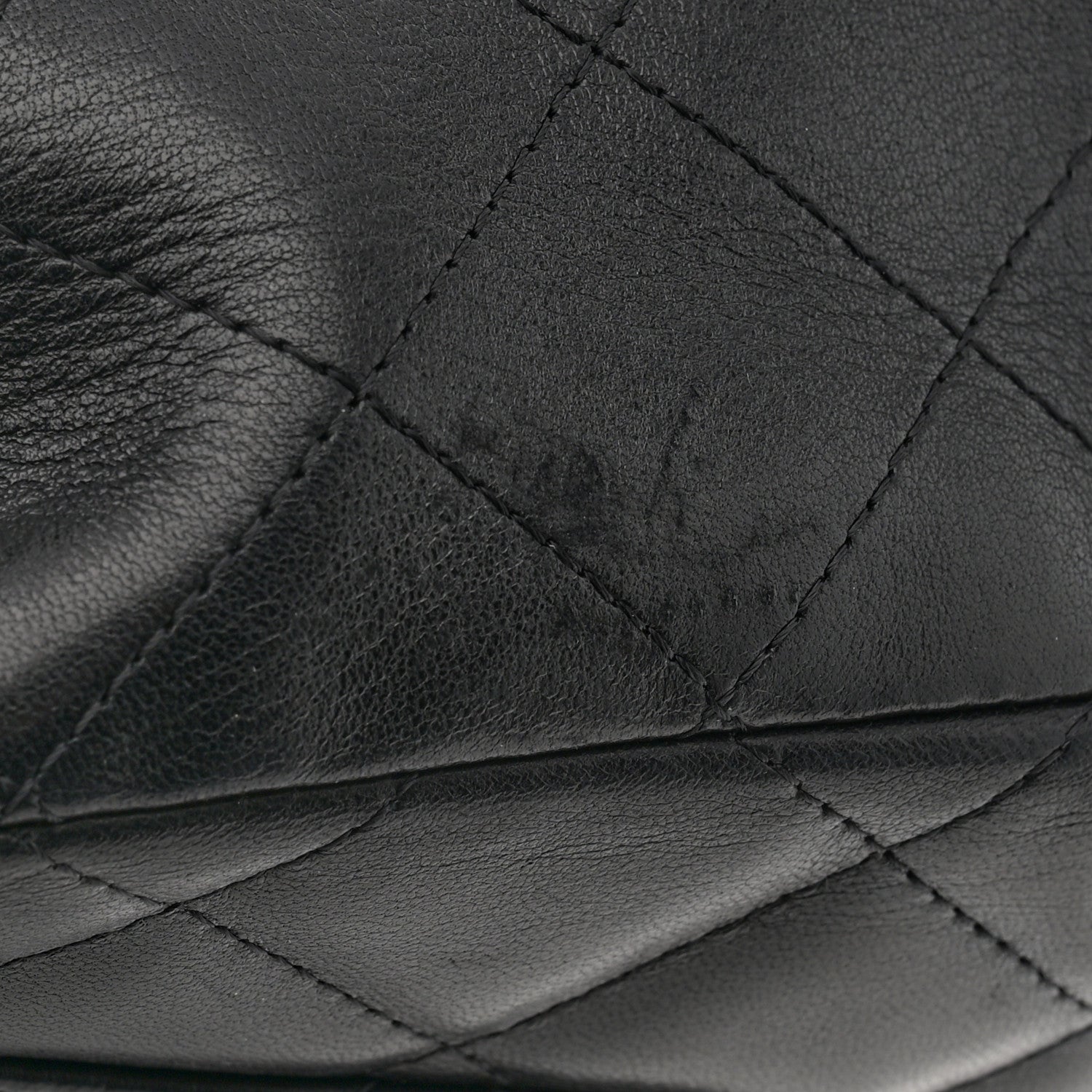 Chanel Lambskin Quilted Jumbo Single Flap Black 15 of 15