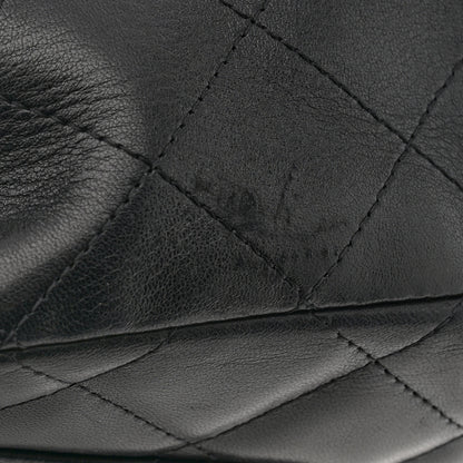 Chanel Lambskin Quilted Jumbo Single Flap Black 15 of 15