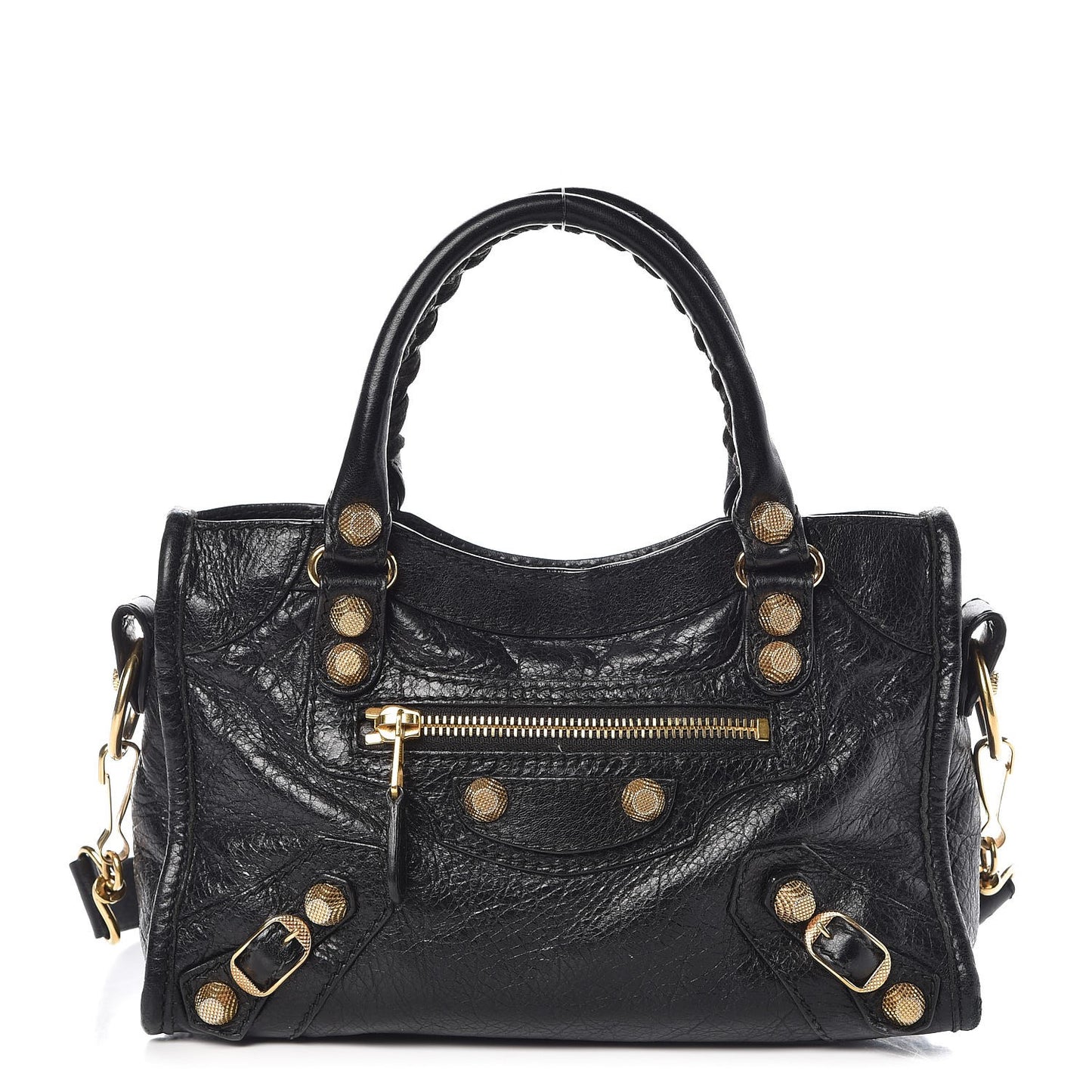Agneau Giant 12 Gold Hardware Mini City Black