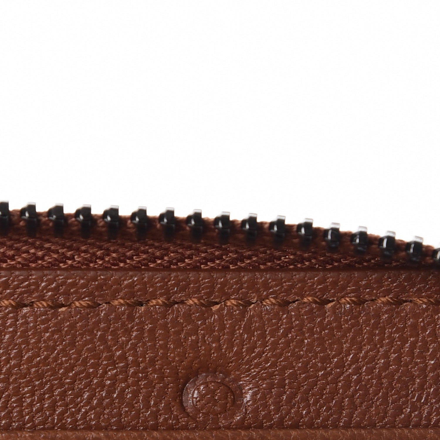 Proenza Schouler Lambskin PS1 Large Zip Around Wallet Saddle 7 of 7