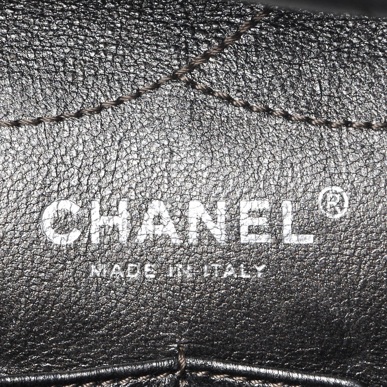Chanel Metallic Aged Calfskin Quilted 2.55 Reissue 228 Flap Dark Silver 8 of 10