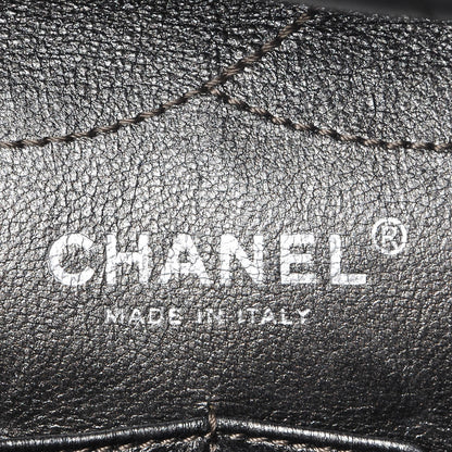 Chanel Metallic Aged Calfskin Quilted 2.55 Reissue 228 Flap Dark Silver 8 of 10