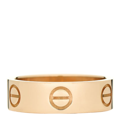 Cartier 18K Yellow Gold 5.5mm LOVE Ring 51 5.75 3 of 4