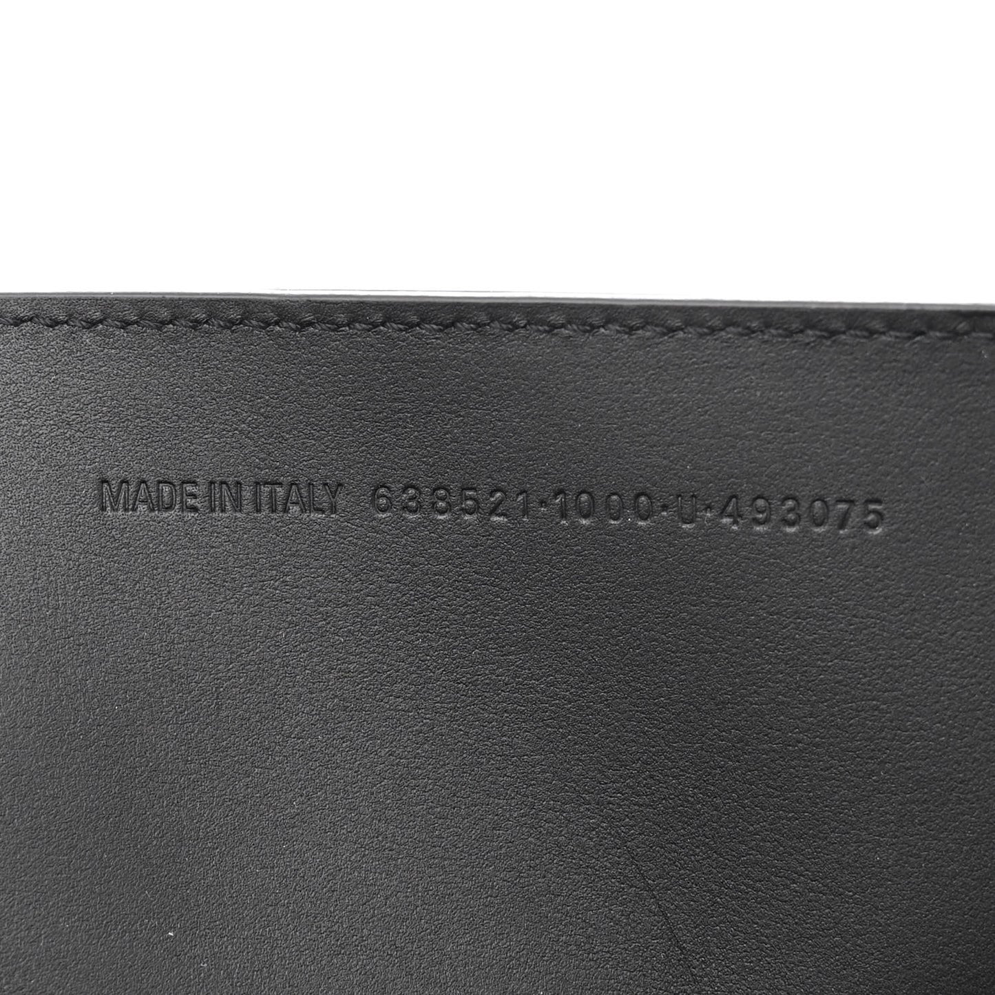 Smooth Calfskin Neo Classic Brass Hardware S City Black