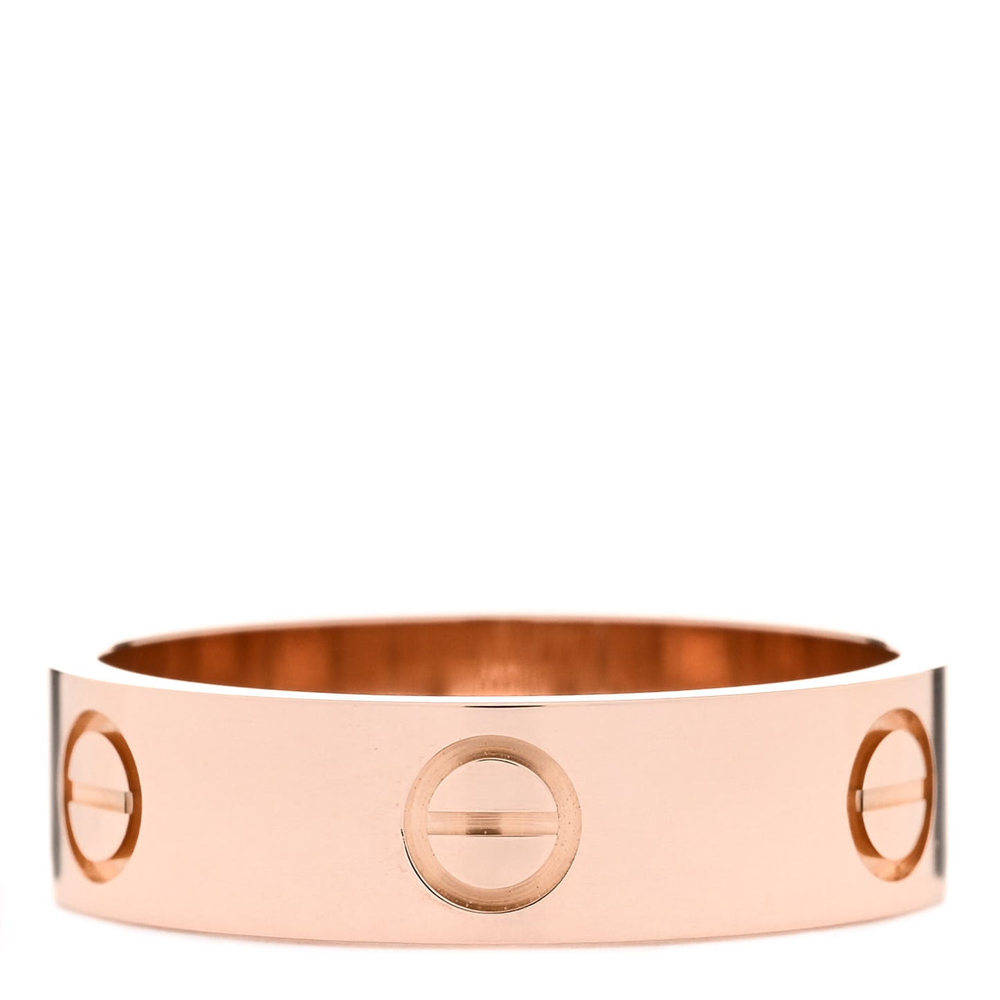 18K Pink Gold 5.5mm LOVE Ring 58 8.25