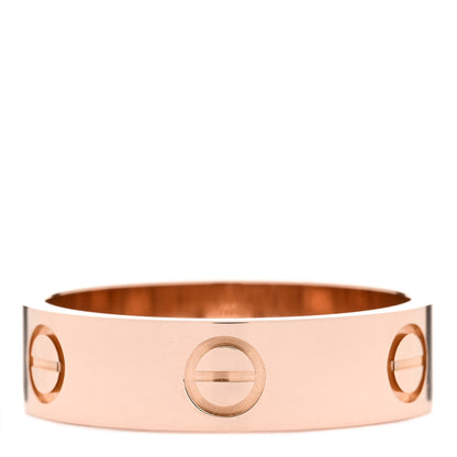 Cartier 18K Pink Gold 5.5mm LOVE Ring 58 8.25 3 of 5