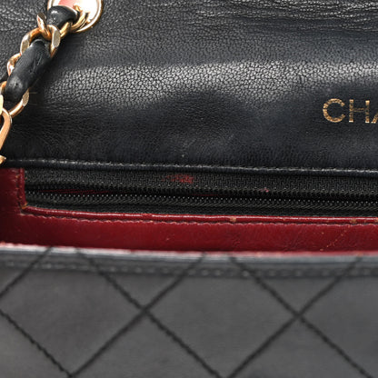 Chanel Lambskin Diamond Stitch Envelope Single Flap Black 23 of 23