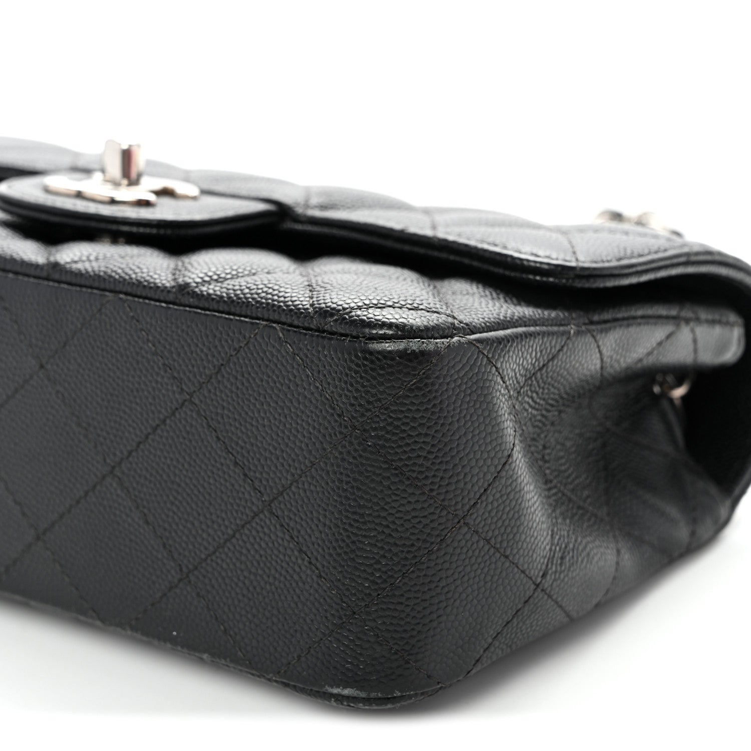 Chanel Caviar Quilted Mini Rectangular Flap Black 10 of 10