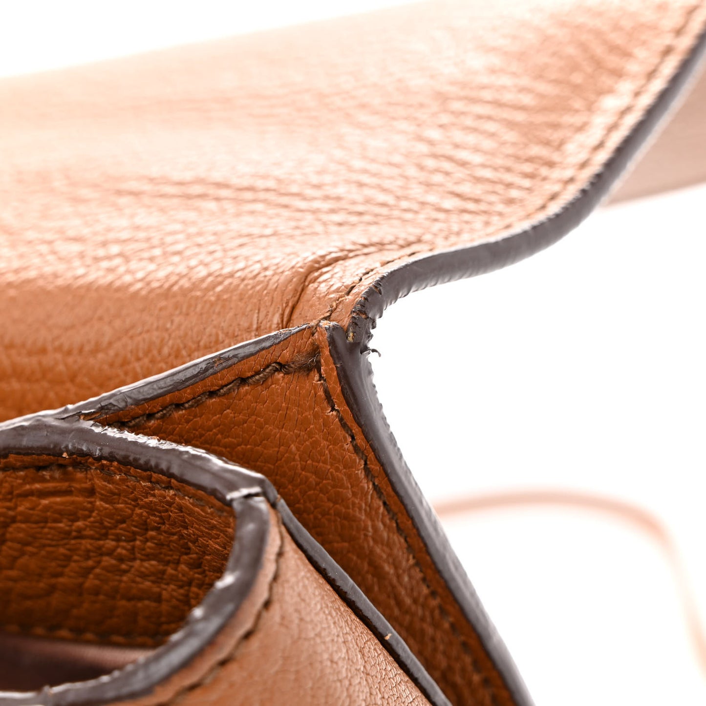 Goatskin Madras Shoulder Bag Cuoio