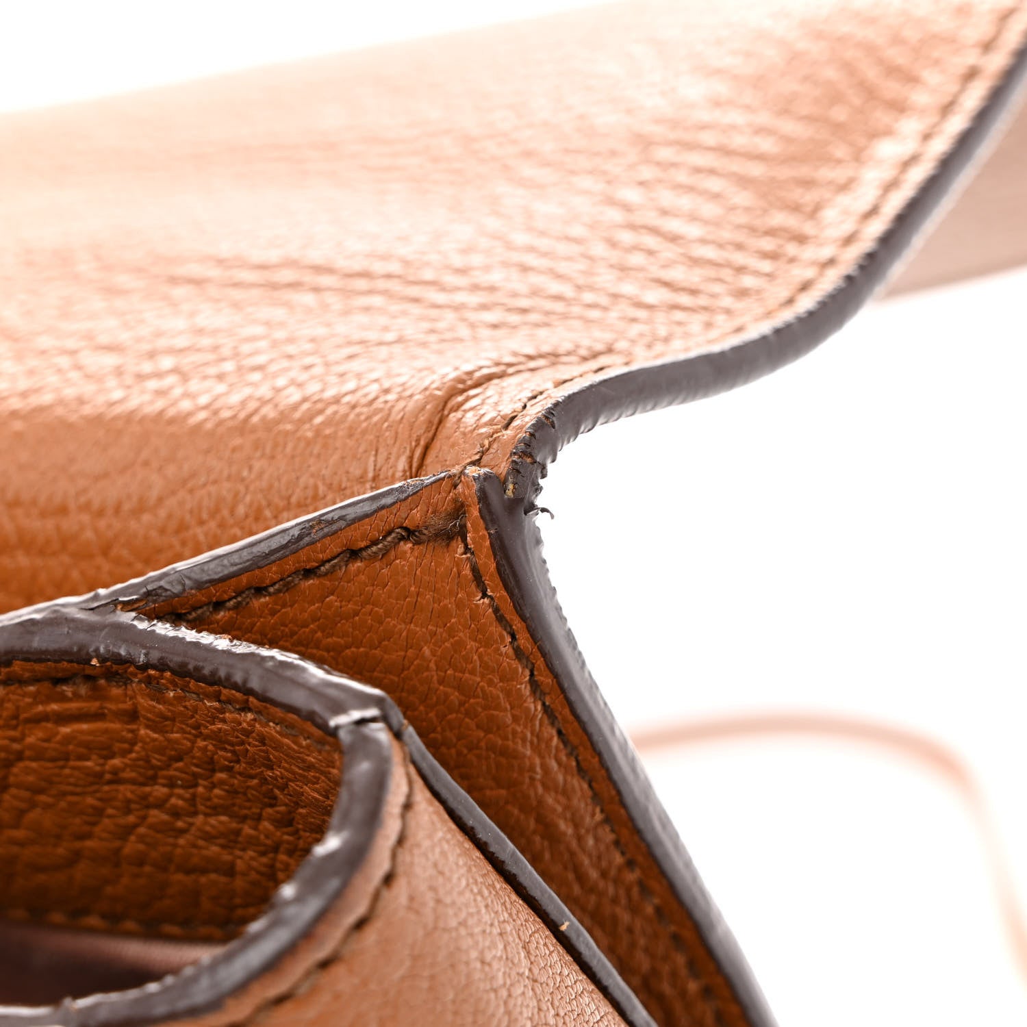 Miu Miu Goatskin Madras Shoulder Bag Cuoio 14 of 16