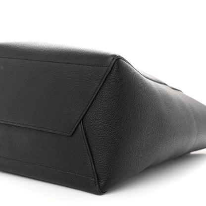 Celine Soft Grained Calfskin Sangle Bucket Bag Black 9 of 9