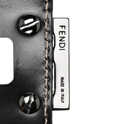 Fendi Zucchino Baguette Black 17 of 22