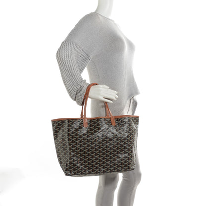 Goyard Goyardine Saint Louis PM Black Gold 2 of 9