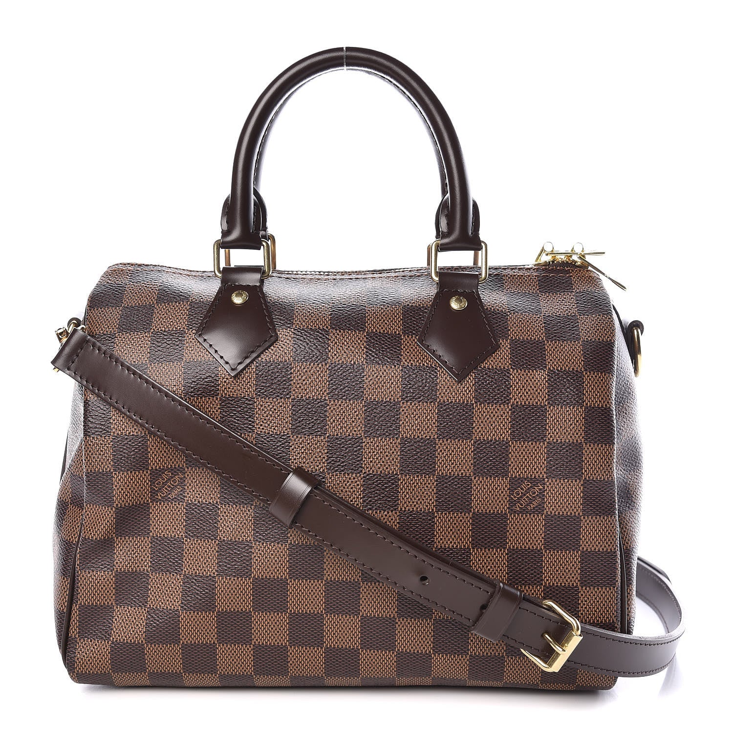 Louis Vuitton Damier Ebene Speedy Bandouliere 25 1 of 10