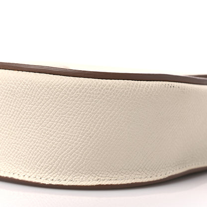 Celine Grained Calfskin Small Trotteur White 9 of 14