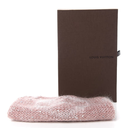 Louis Vuitton Monogram Glitter Sunset Beanie Hat Aurore 5 of 5