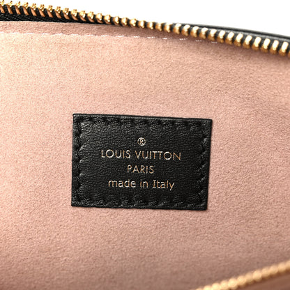 Louis Vuitton Lambskin Embossed Monogram Coussin PM Black 8 of 12