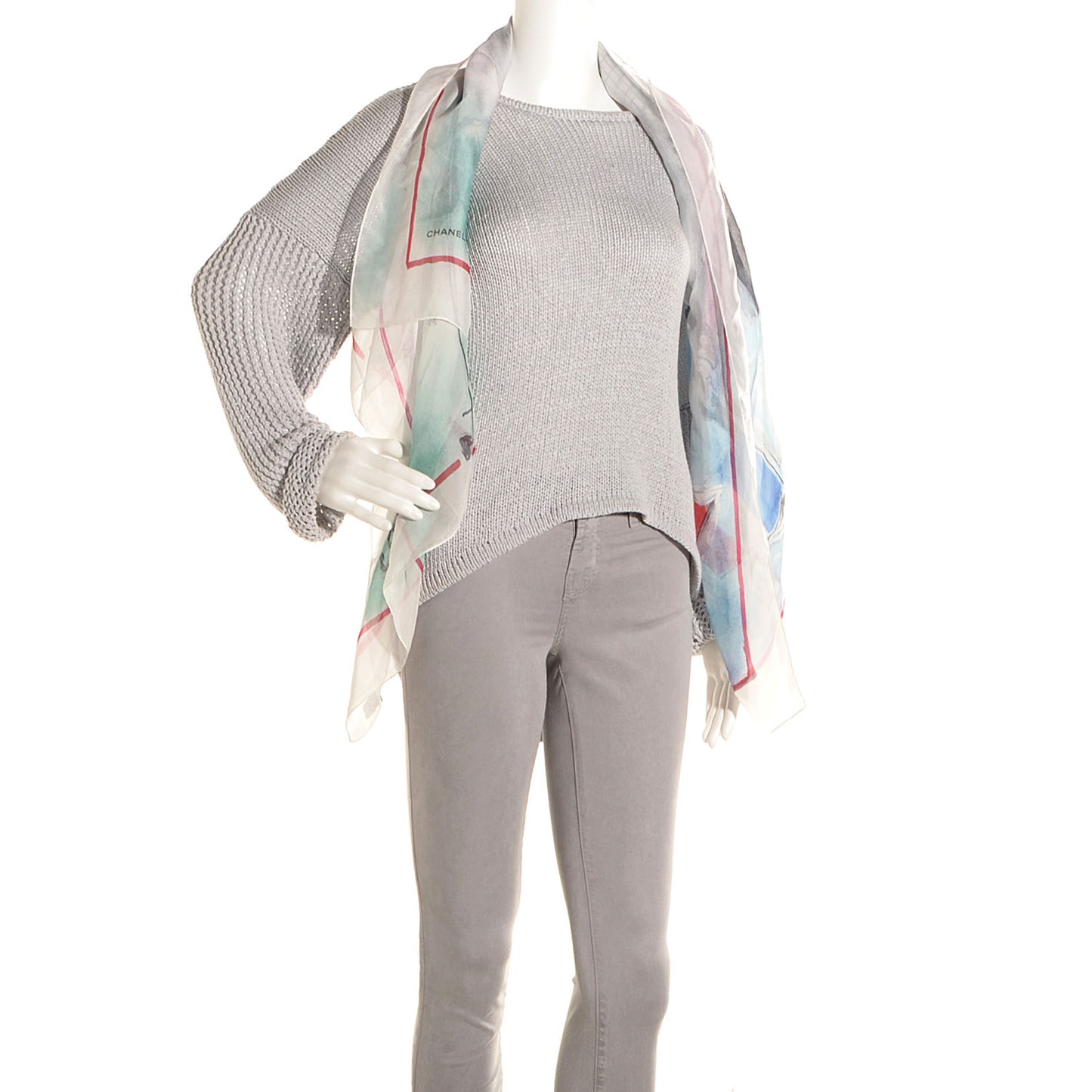 Silk Chiffon Coco Scarf