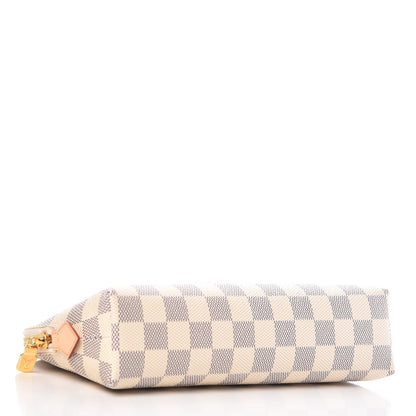 Louis Vuitton Damier Azur Cosmetic Pouch GM 4 of 9