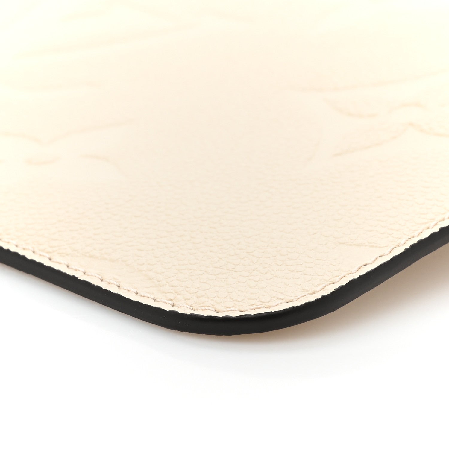 Louis Vuitton Empreinte Monogram Giant Neverfull MM Pochette Cream 7 of 8