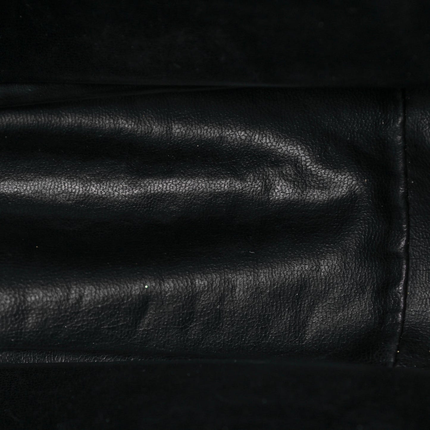 Lambskin Quilted Shoulder Bag Black