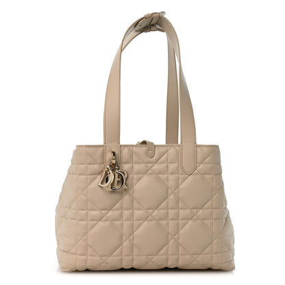 Christian Dior Calfskin Macrocannage Medium Toujour Powder Beige 1 of 12