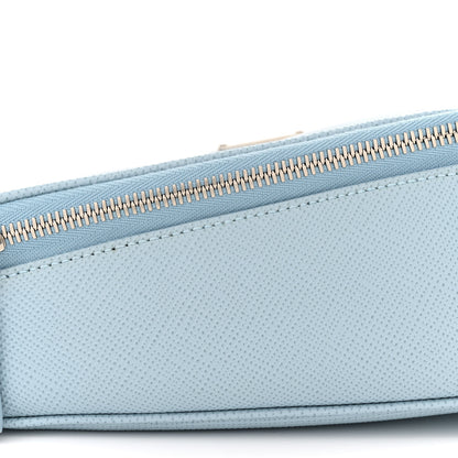 Prada Saffiano Triangle Shoulder Belt Bag Astrale 9 of 11
