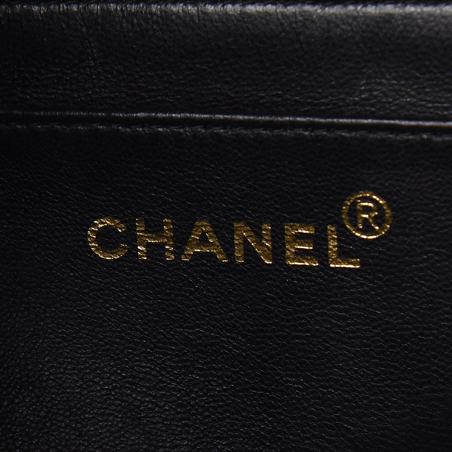 Lambskin Quilted Small Flap Black