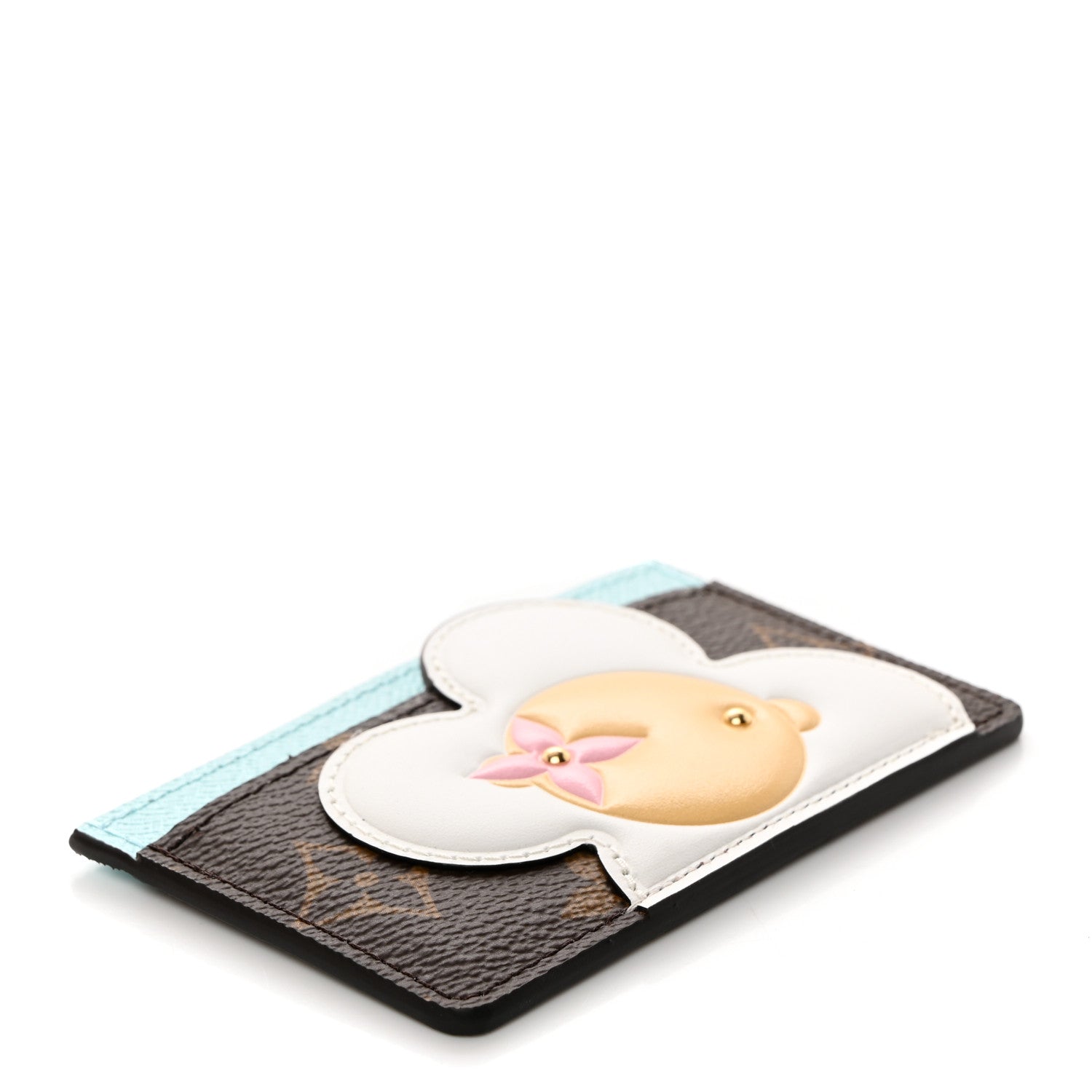 Louis Vuitton Monogram Vivienne Card Holder Animation Blue 4 of 7