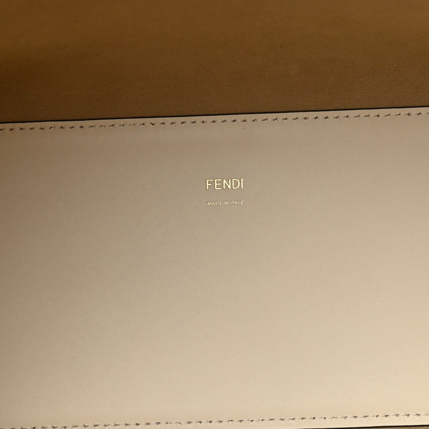 Fendi Vitello King Plexiglass Medium Fendi Sunshine Shopper Tote White Ice 6 of 8