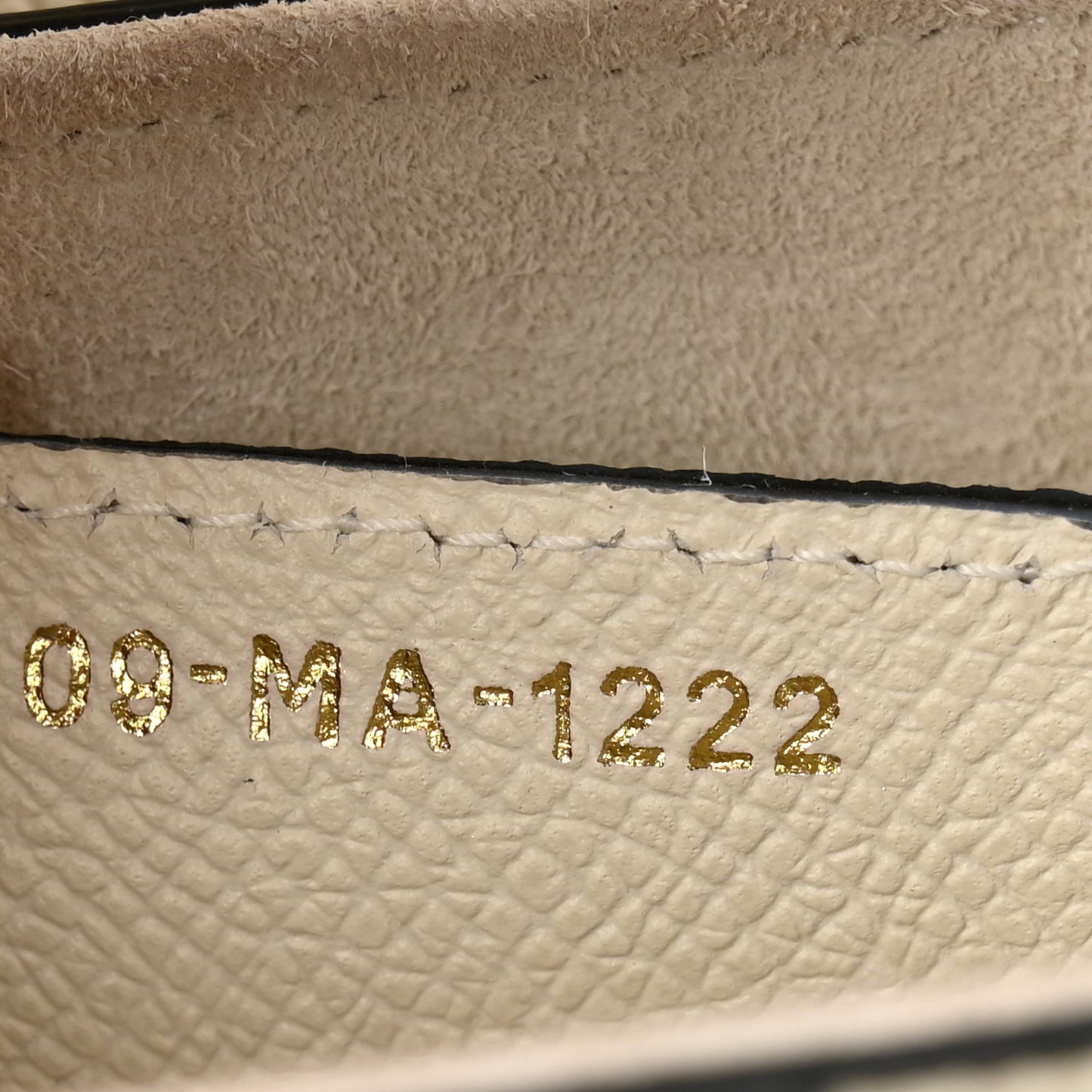 Grained Calfskin Saddle Bag White