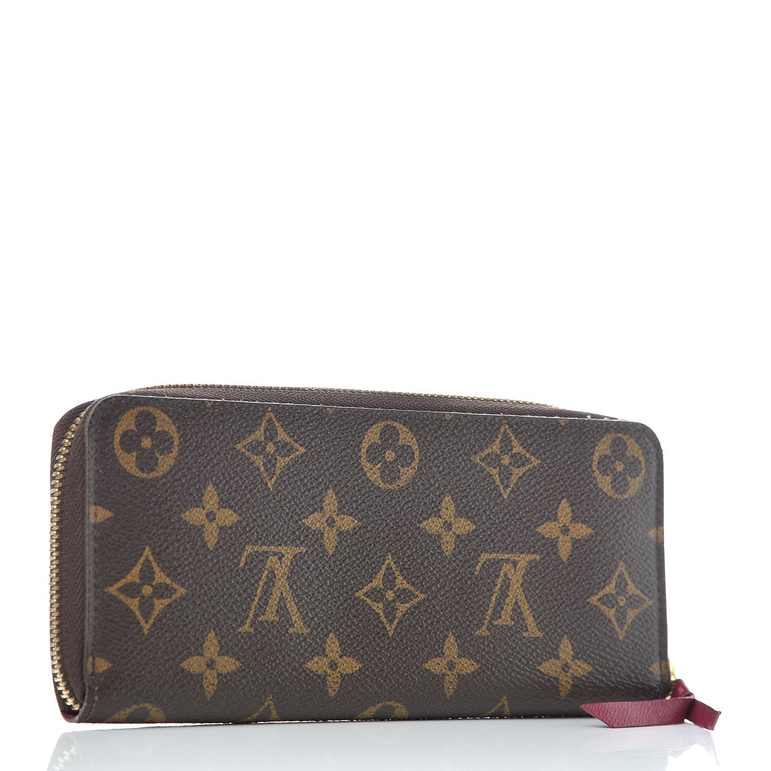 Louis Vuitton Monogram Clemence Wallet Fuchsia 3 of 10