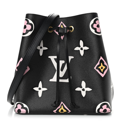 Louis Vuitton Monogram Giant Wild At Heart Neonoe MM Black 1 of 9