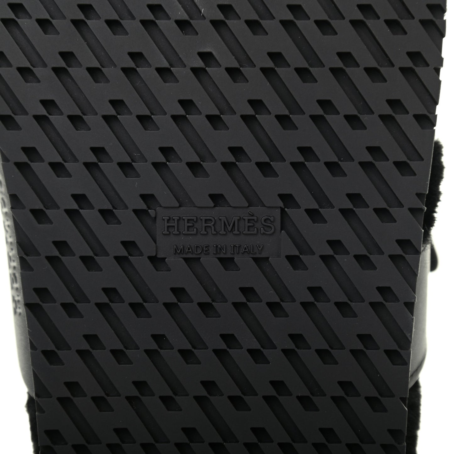 Calfskin Woolskin Womens Chypre Sandals 39 Black