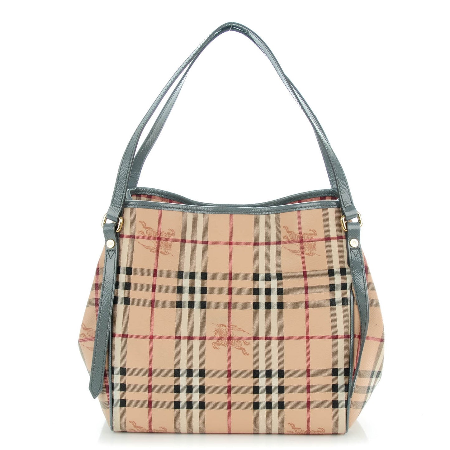 Haymarket Check Small Canterbury Tote Eucalyptus Grey