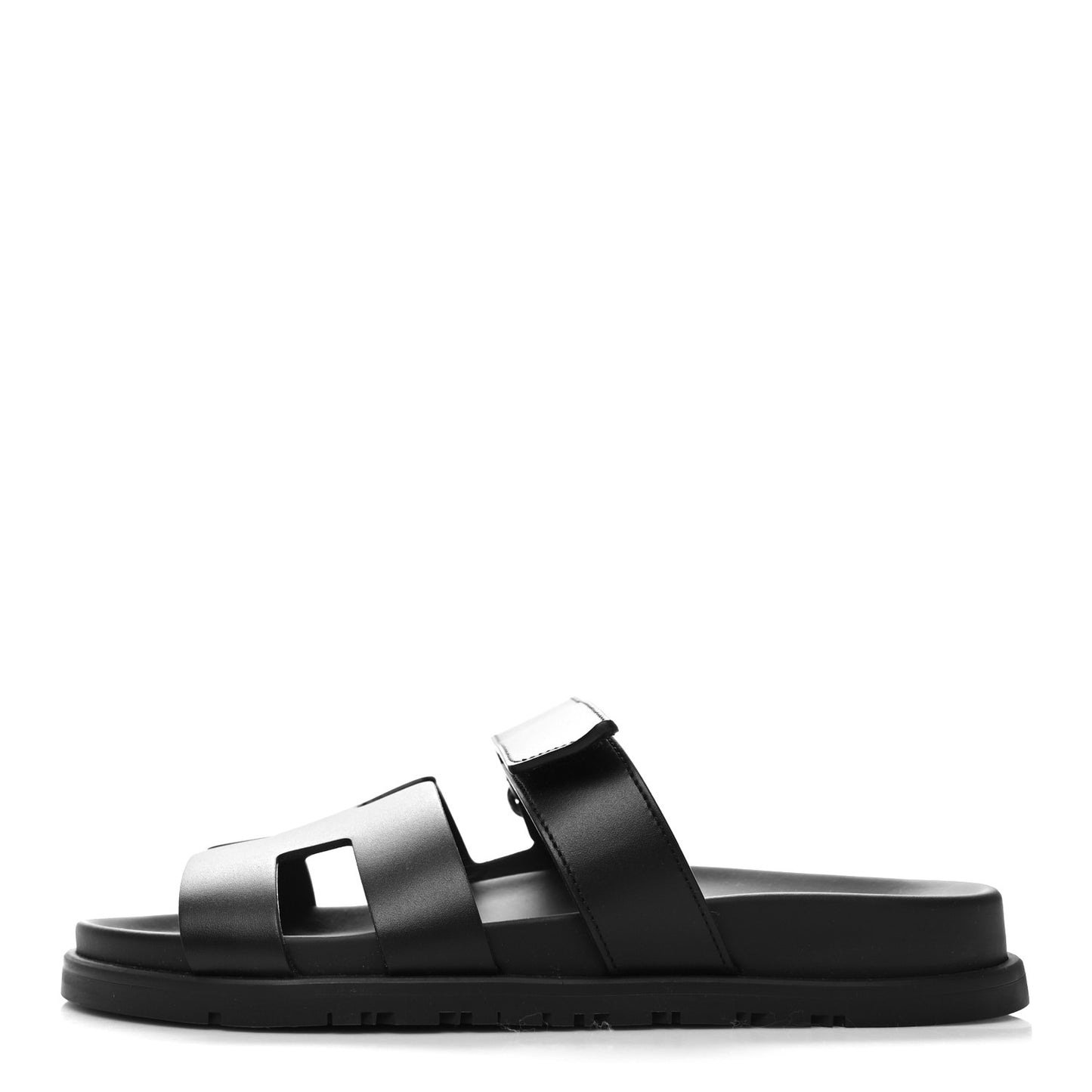 Calfskin Womens Chypre Sandals 39 Black