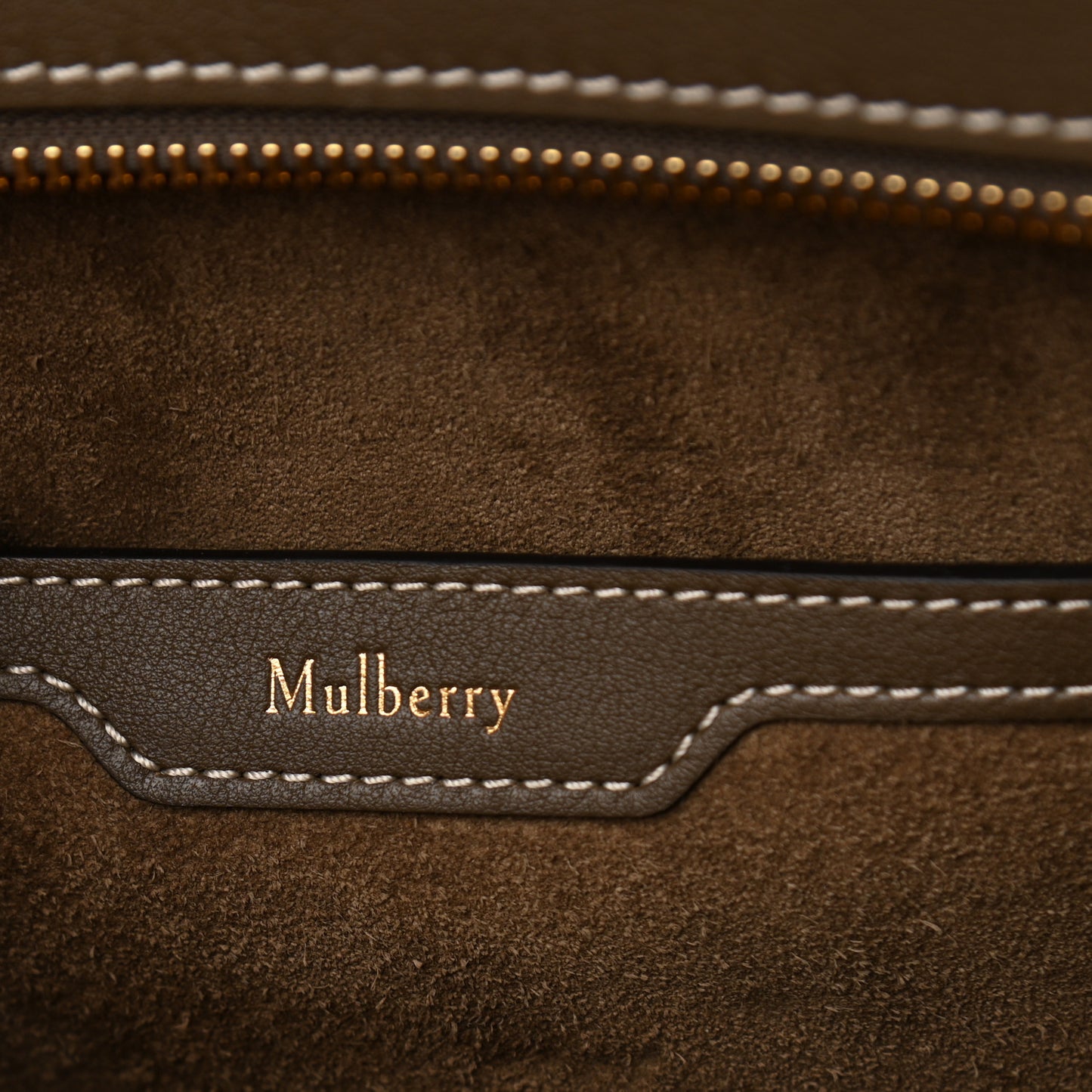 Small Classic Grain Mini Zipped Bayswater Clay