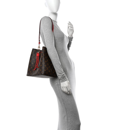 Louis Vuitton Monogram Neonoe MM Coquelicot 2 of 11